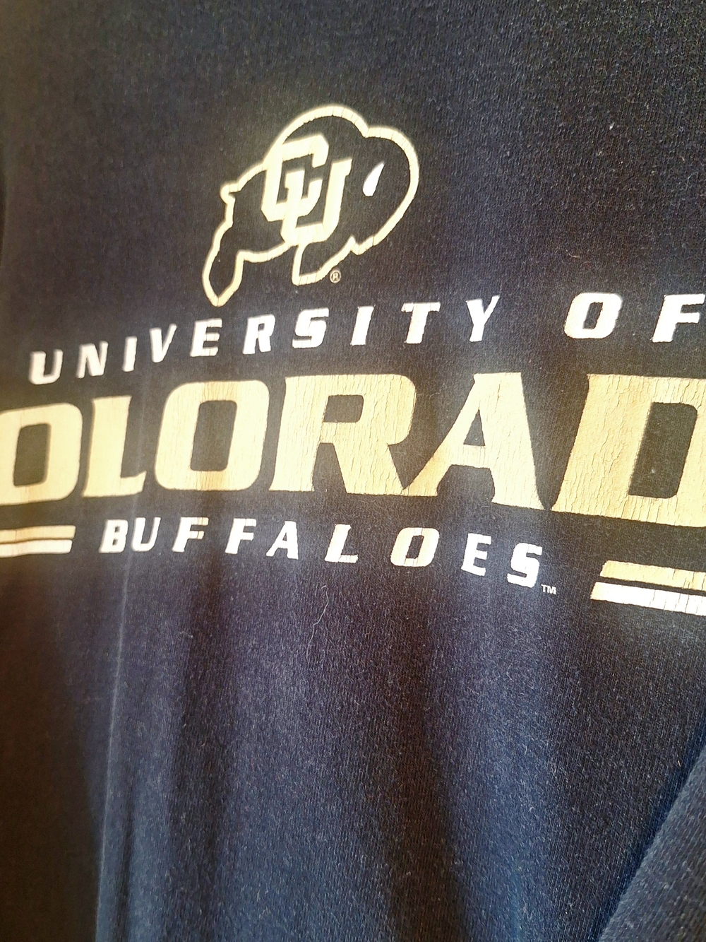 University of Colorado Buffaloes Graphic Light-Weight Sweatshirt